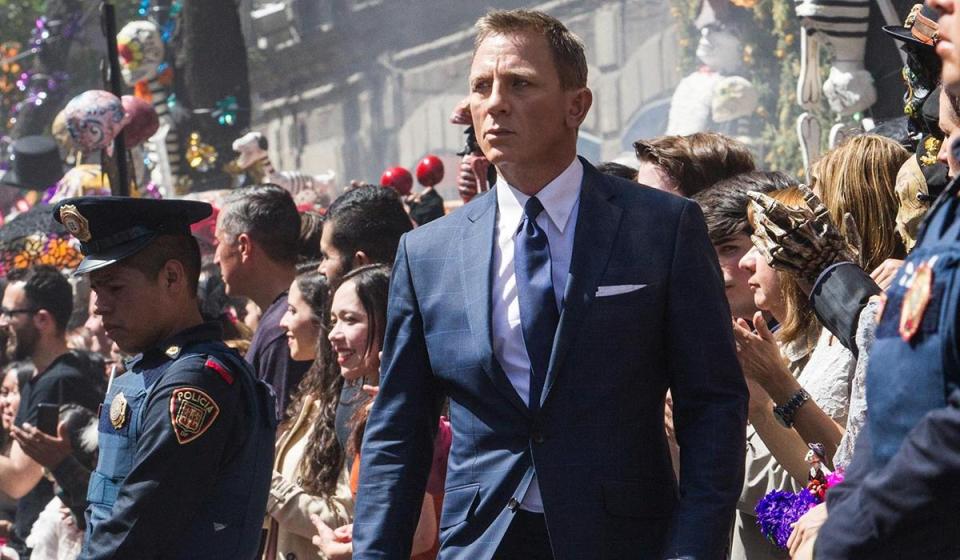  Craig in the last Bond movie Spectre which came out in 2015
