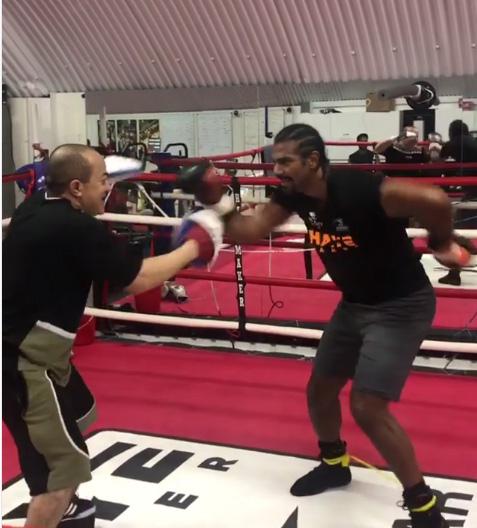 And even David Haye, who is on the back of a loss to Tony Bellew, mocked McGregor's movements