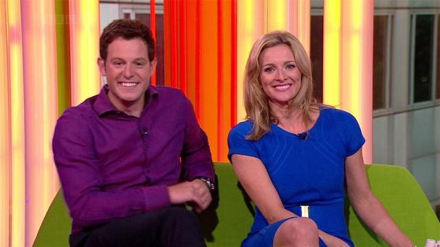  Matt Baker will be joined by Gabby Logan this evening