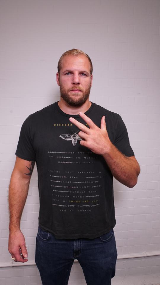 England rugby flanker James Haskell says 'Right now, terrorism is a real threat. In a terror attack it's crucial to Run, Hide, Tell'