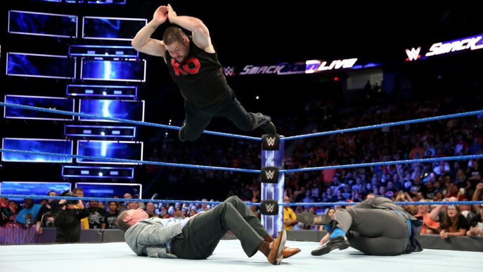  Vince McMahon was brutally beaten by Kevin Owens on SmackDown Live