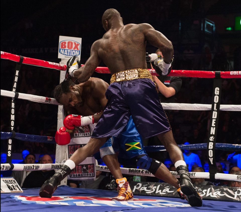  Deontay Wilder wiped the floor with Audley Harrison when they met