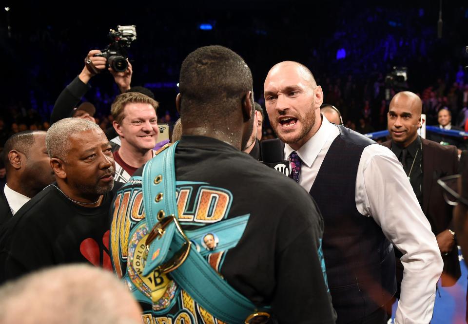  Deontay Wilder has tried to fight Tyson Fury