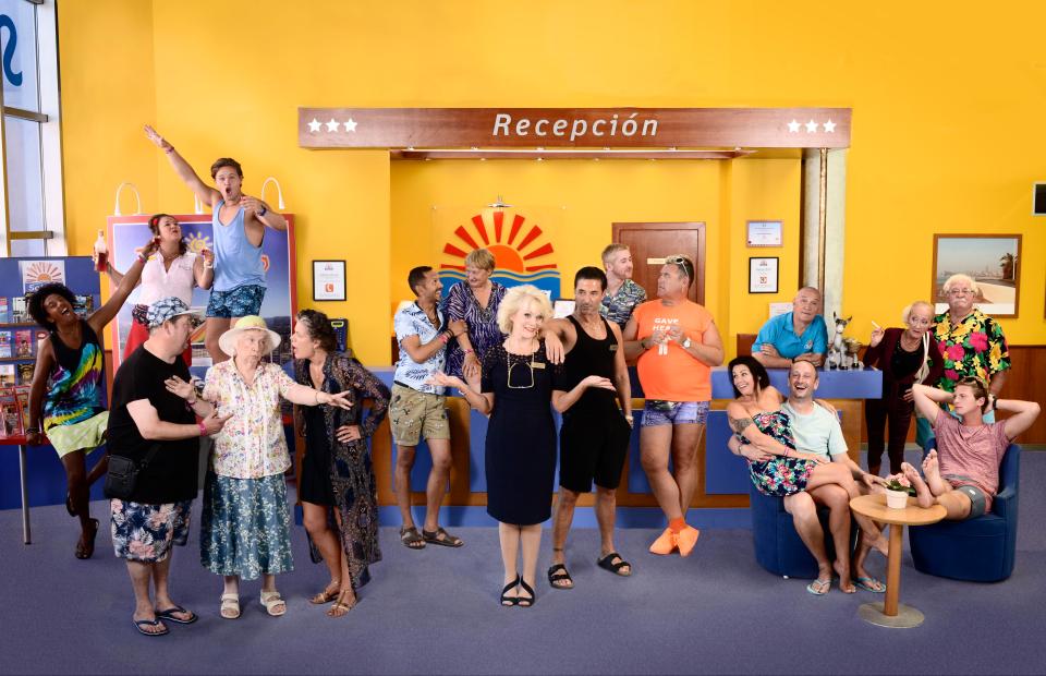  Bobby was last seen starring in Benidorm