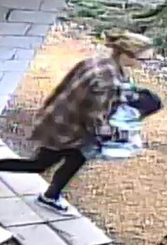The last photograph of Elizabeth Thomas taken before she was allegedly kidnapped