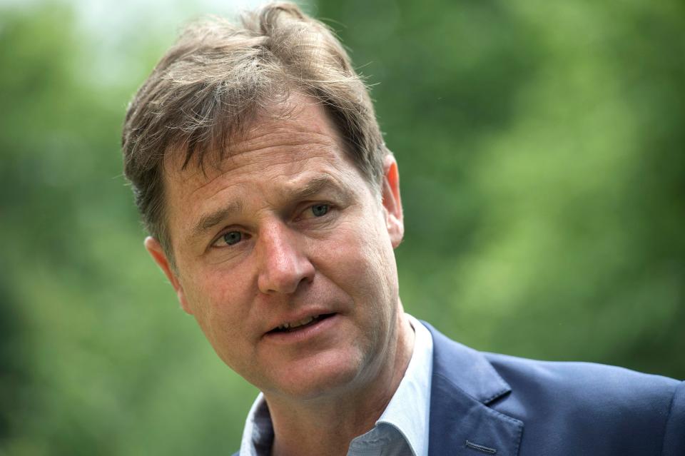  Infamous remainer Nick Clegg now believes the EU has been too 'rigid'
