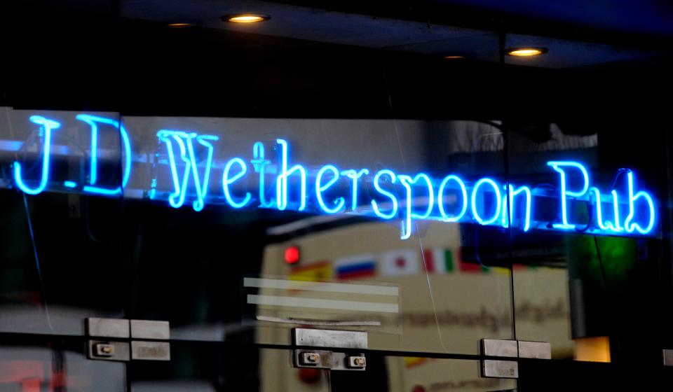  The full name of the chain is JD Wetherspoon but where did the initials come from?
