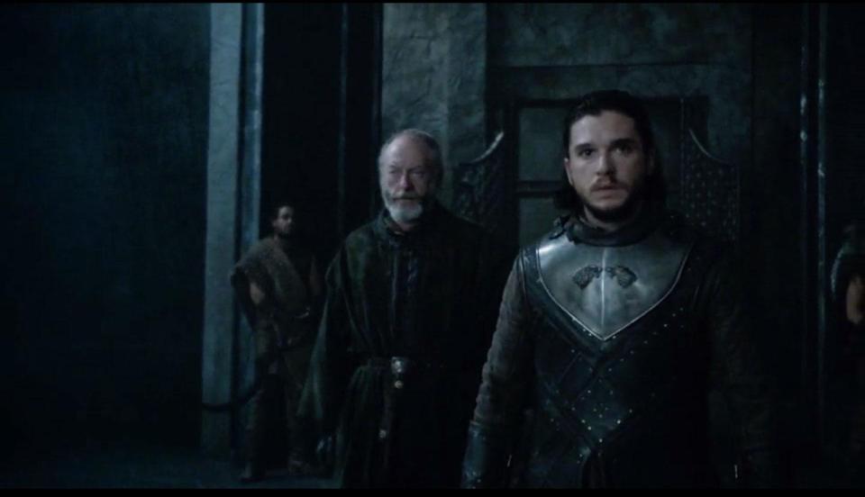Kit Harrington's character Jon snow's fate hangs in the balance 
