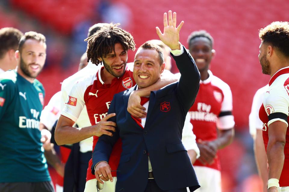 Santi Cazorla has been left out of Arsenal's squad for the Premier League season