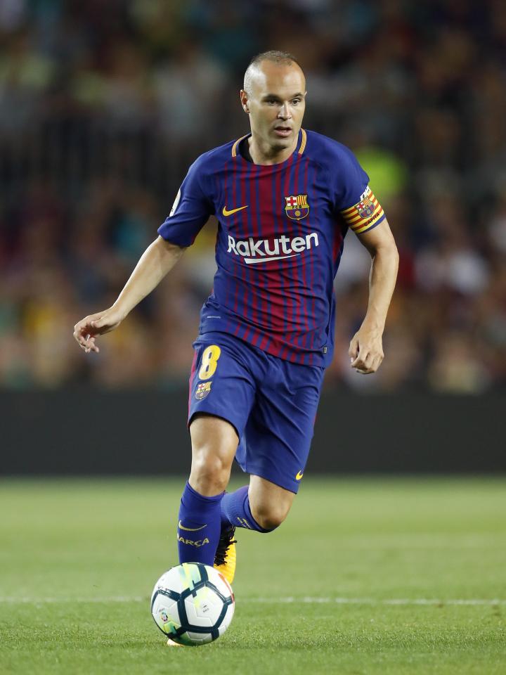 Andres Iniesta is one of football's legendary midfield superstars