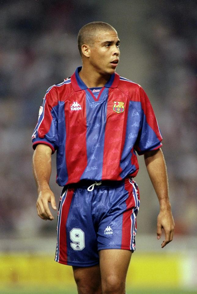Ronaldo was at Barcelona when Andres Iniesta joined the famous academy