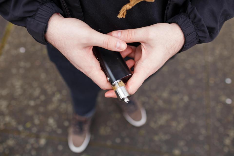 E-cigarettes with no nicotine did not have the same affect on the heart