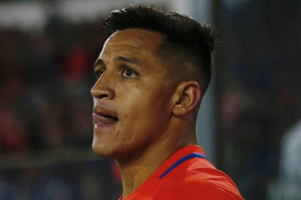 Alexis Sanchez was over in Chile trying to help his country beat Paraguay - and hoping his move to Man City would be finalised