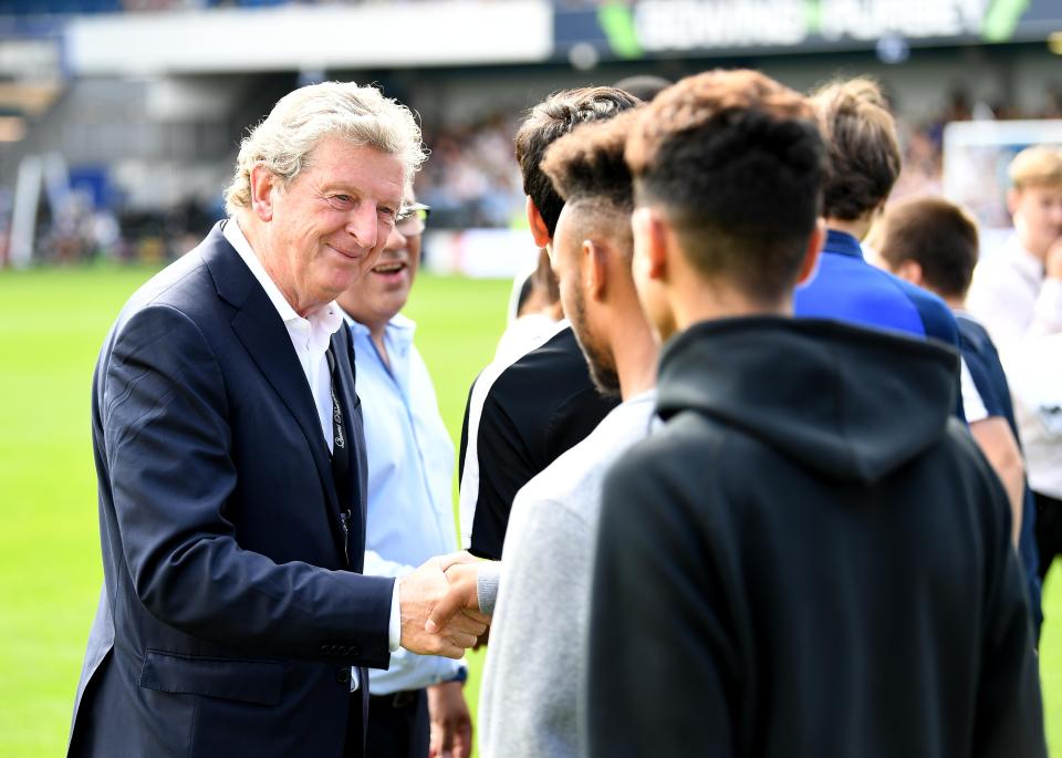 Roy Hodgson reportedly wants to replace Frank de Boer at Crystal Palace