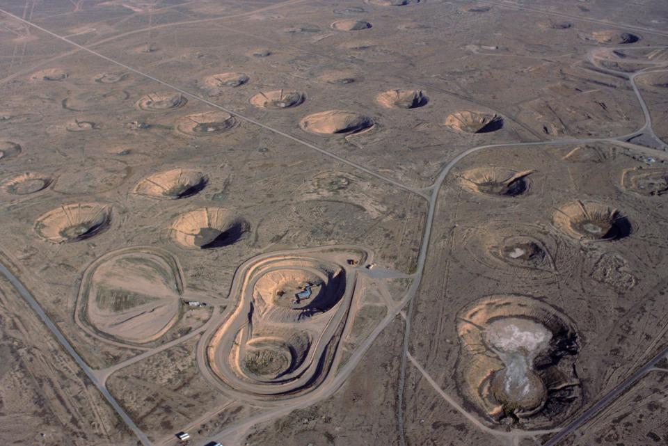  Frenchman Flats, at the Nevada Test Site, has been the location for hundreds of underground tests since 1963