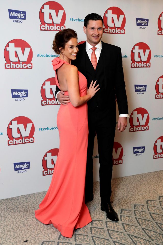  Vicky revealed in July she was engaged to her childhood sweetheart