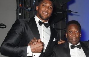 Anthony Joshua wants to be Pele of boxing after meeting the Brazil legend at the GQ Awards
