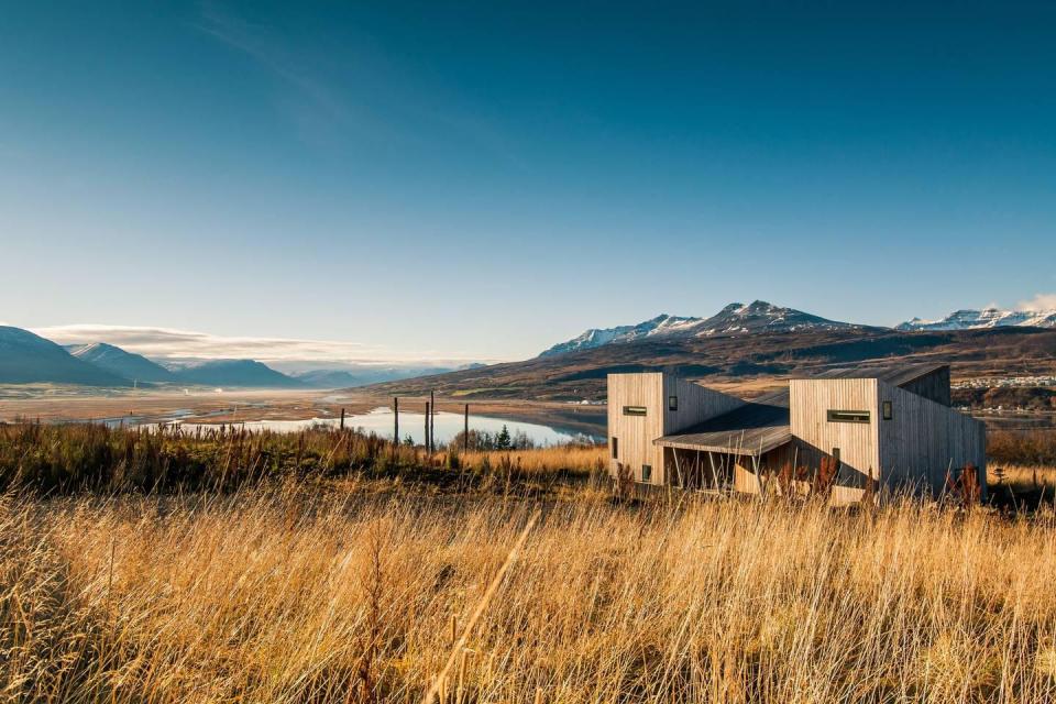  The house, in Iceland, offers an isolated escape for up to four people
