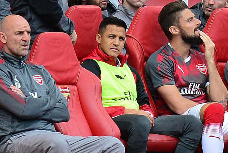But the Chilean had to watch on the sidelines for 75 minutes
