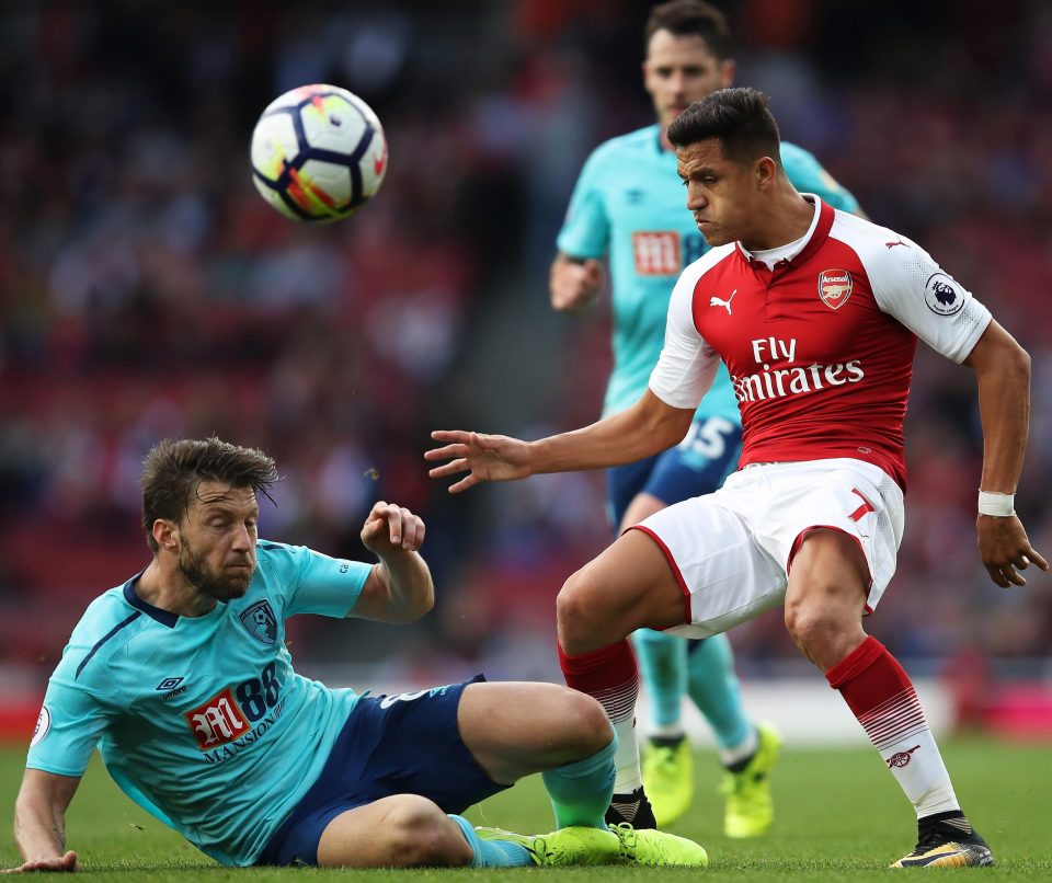 The winger quickly got into the thick of it