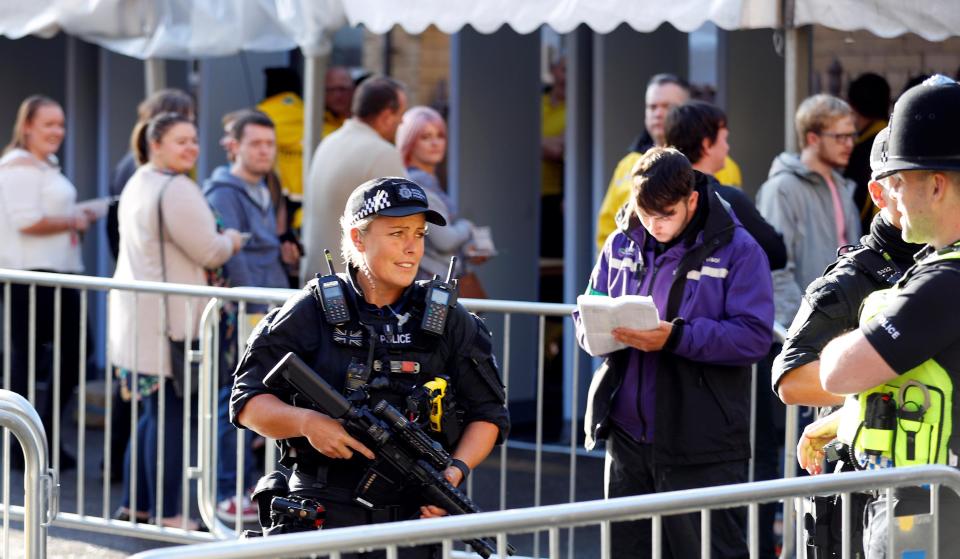 Tonight's concert is the first to be held at the venue since May's terror attack