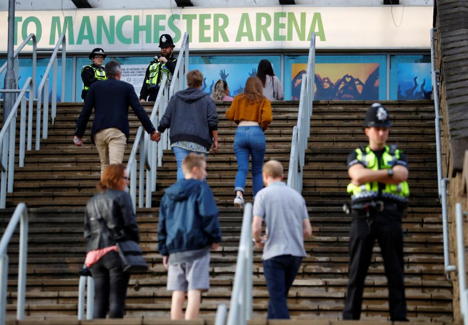 Tonight's concert is sold out with 14,000 expected to attend