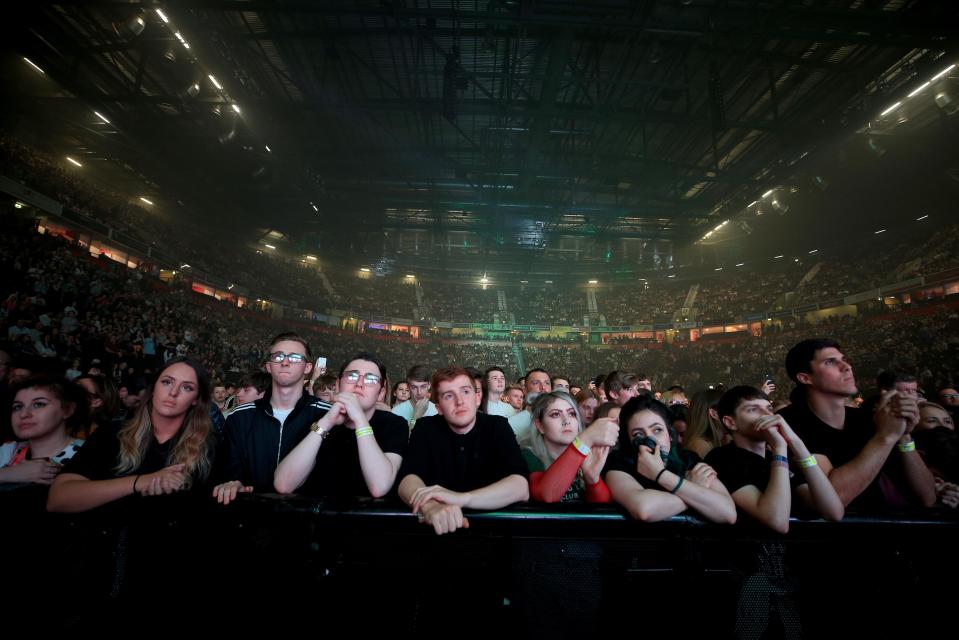 Thousands have attended the gig which will raise money for a permanent memorial
