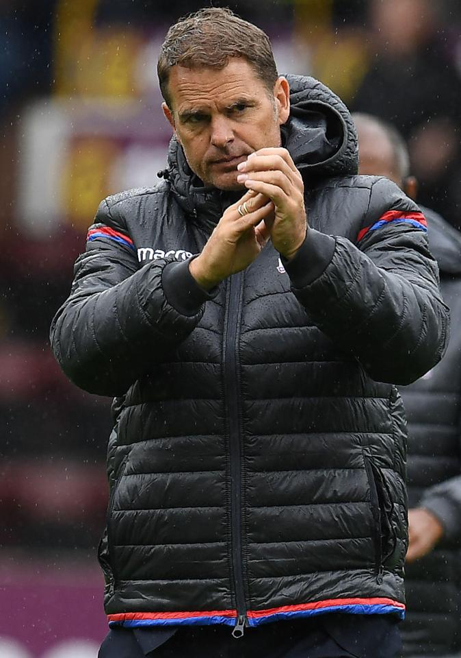 The Dutchman suffered a fourth consecutive top-flight defeat at Burnley on Sunday