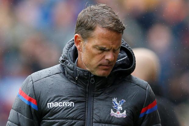 Sun Bets have paid out on bets for Frank de Boer to be the first Prem boss to be sacked