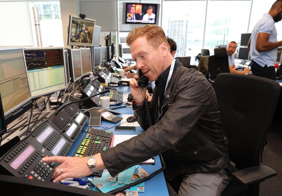  Homeland's Damian Lewis was on hand to represent Sohana Research Fund