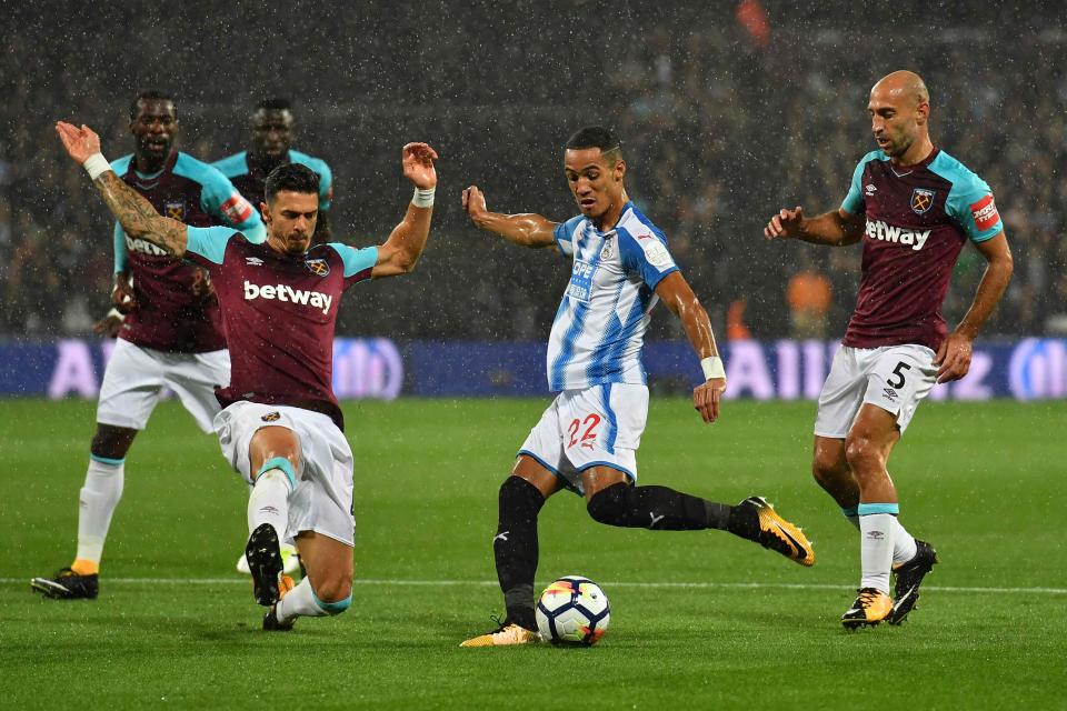  Tom Ince was on the receiving end of boos every time he touched the ball