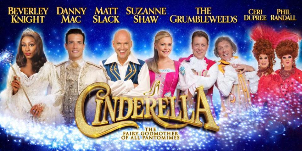 Cinderella is on a the Birmingham Hippodrome