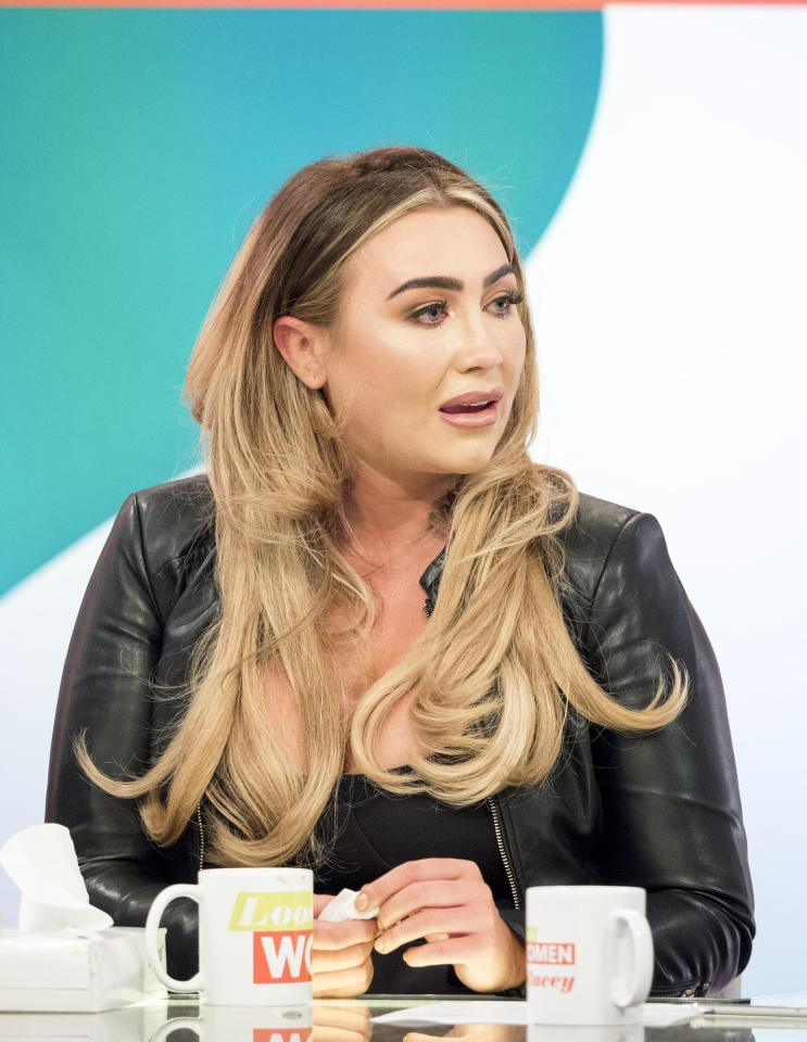  Lauren burst into tears on Loose Women when she admitted dating jailbird Joey Morrison had been 'mentally draining'