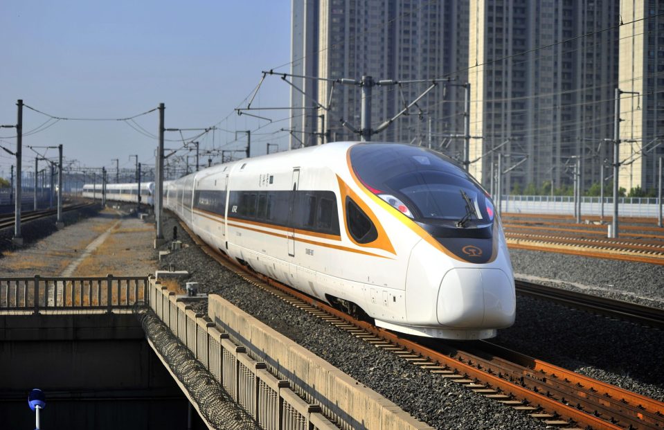 China has launched the worlds fastest bullet train today