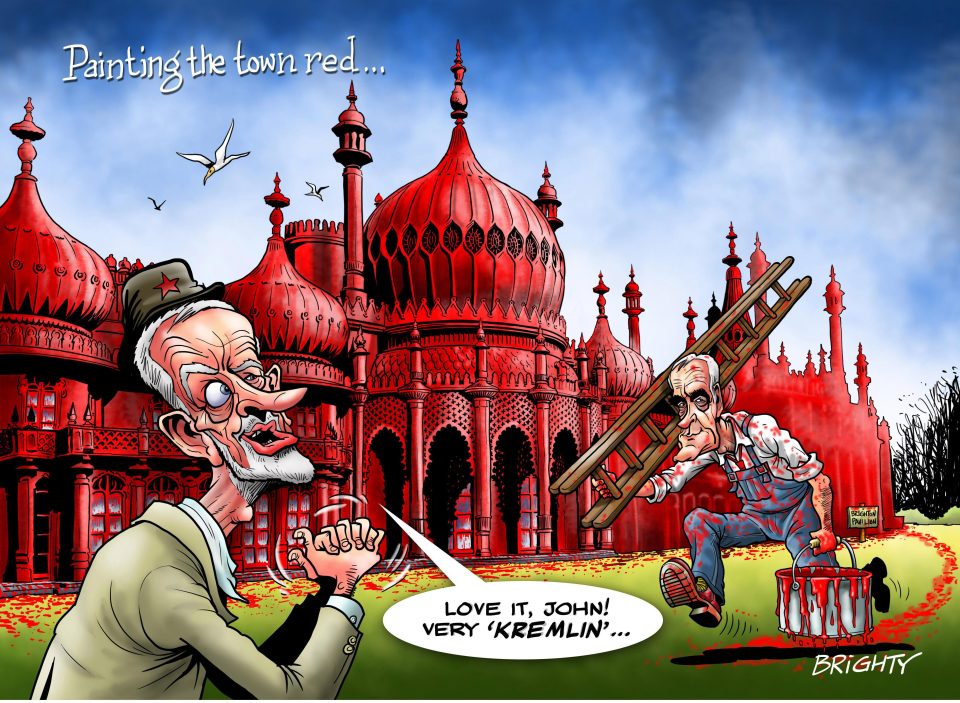  The Labour conference seems to be a celebration for Corbyn and McDonnell - despite Labour's losses in the last three General Elections