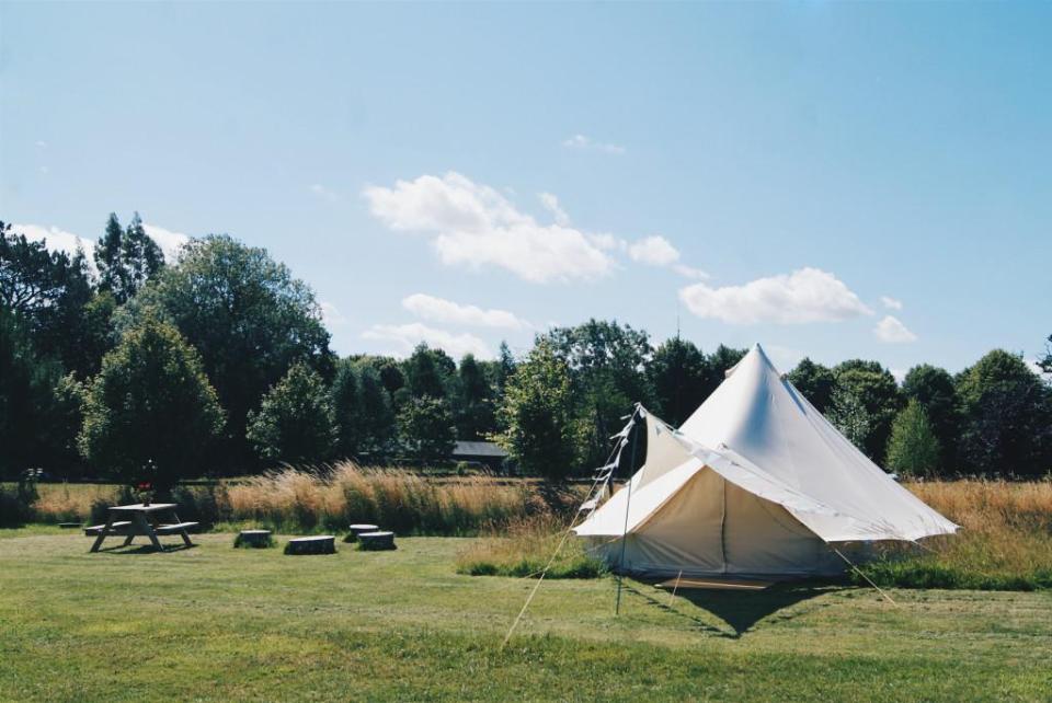 Get back to nature: Stay in a bell tent in the Mannington Hall and Gardens, Norfolk