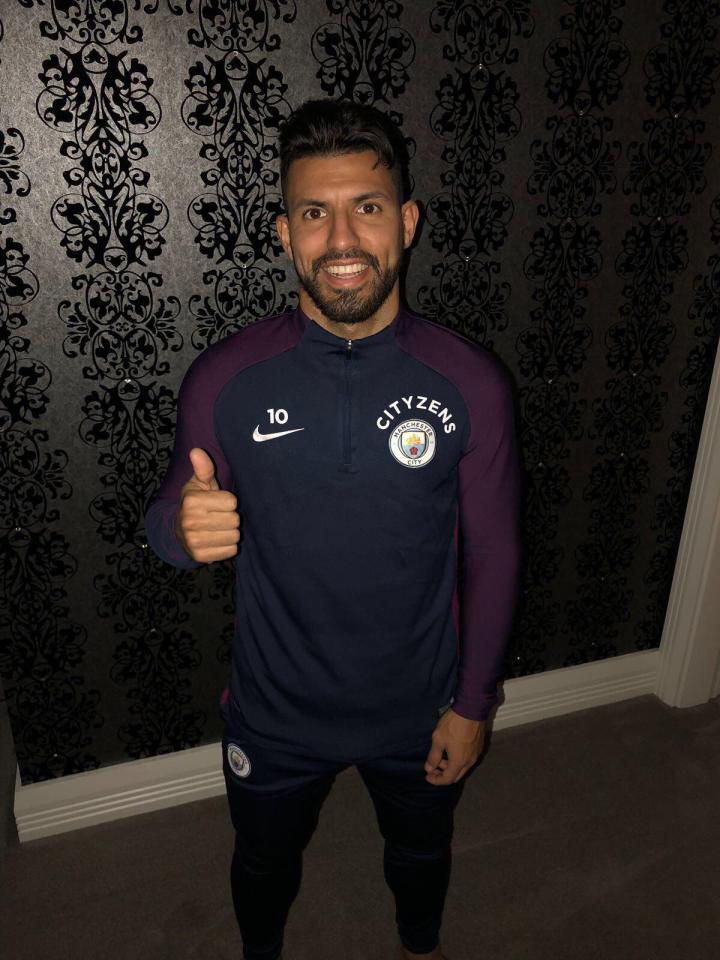 Sergio Aguero may only miss one match for Manchester City after crash