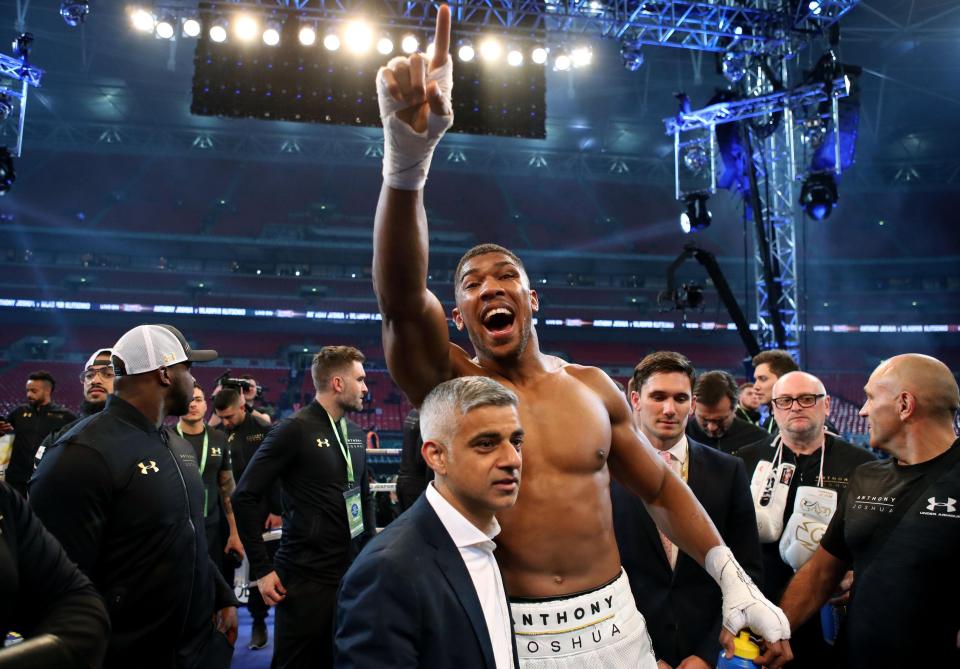 Anthony Joshua undoubtedly has his name in lights and there is still a good long way to go