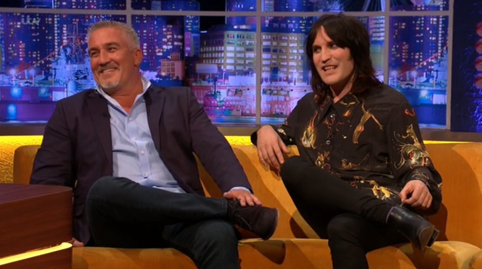  He was on the show with Bake Off presenter Noel Fielding