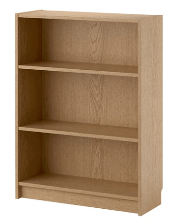 Perhaps Ikea's best-known product, BILLY the bookcase is unsurprisingly popular