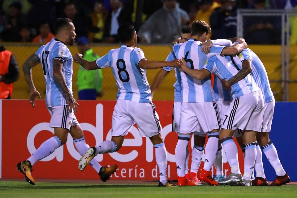 Argentina finished in the top four of the South American standings to seal their spot in Russia