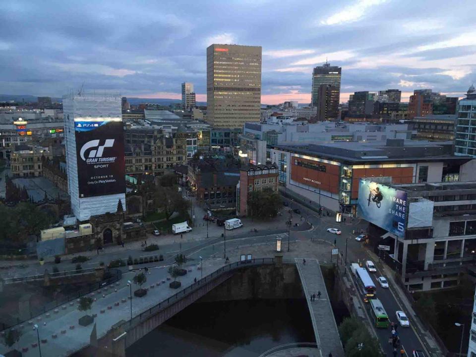 Pep Guardiola has set himself up in trendy Deansgate