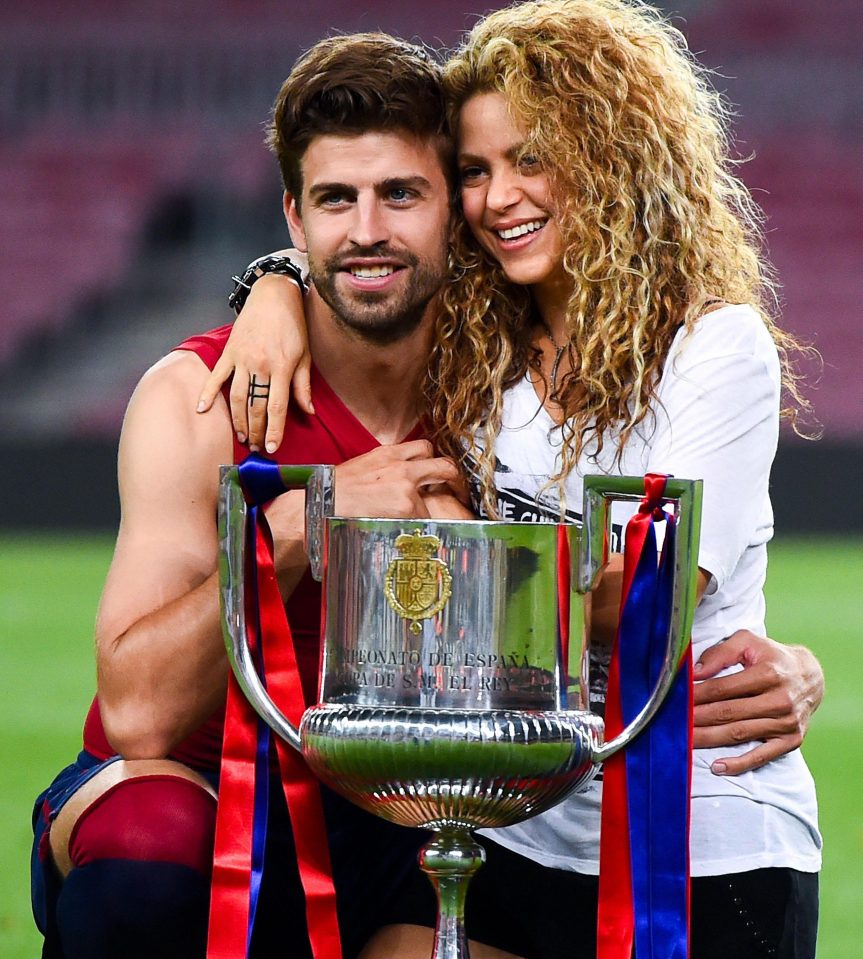 Shakira and Gerard Pique are thought to have been together six years