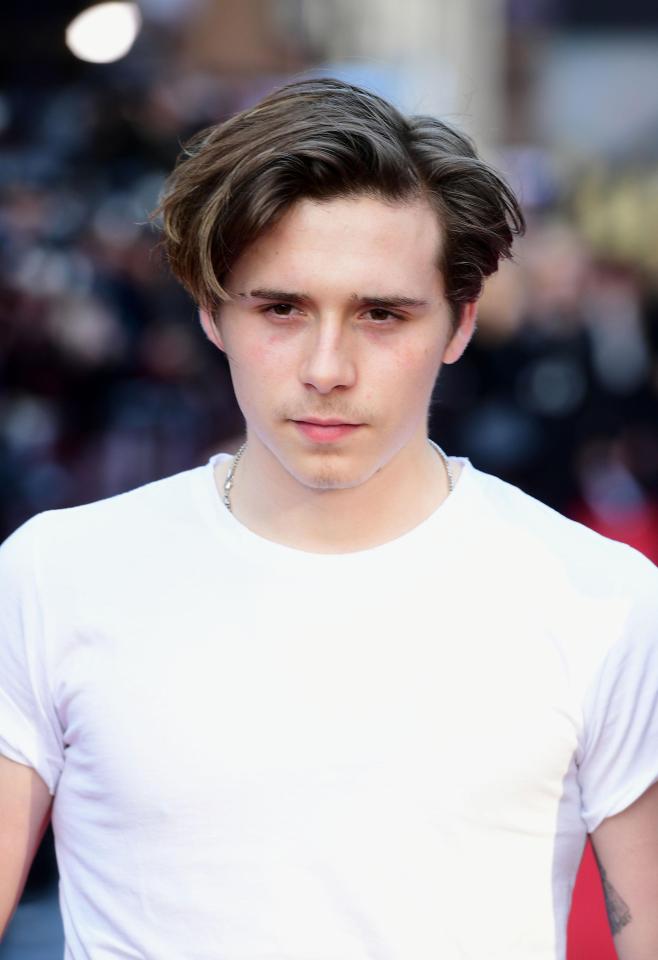  The teen featured photographs of his celebrity lifestyle