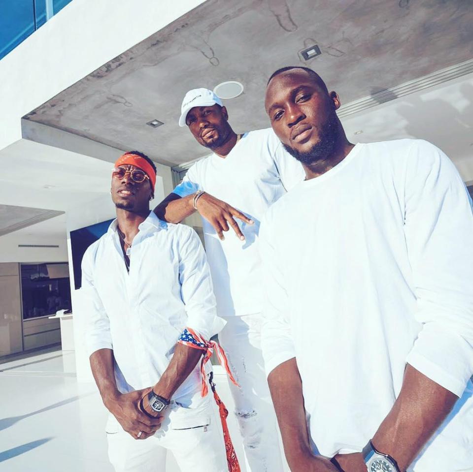  Paul Pogba celebrated Independence Day in the USA with basketball star Serge Ibaka and team-mate Romelu Lukaku