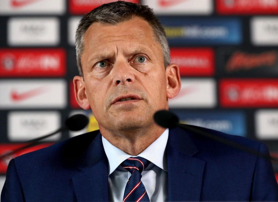 Allardyce is believed to FA Chief Executive Martin Glenn