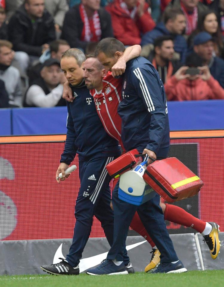  The 34-year-old could face a lengthy spell on the sidelines after suffering the problem