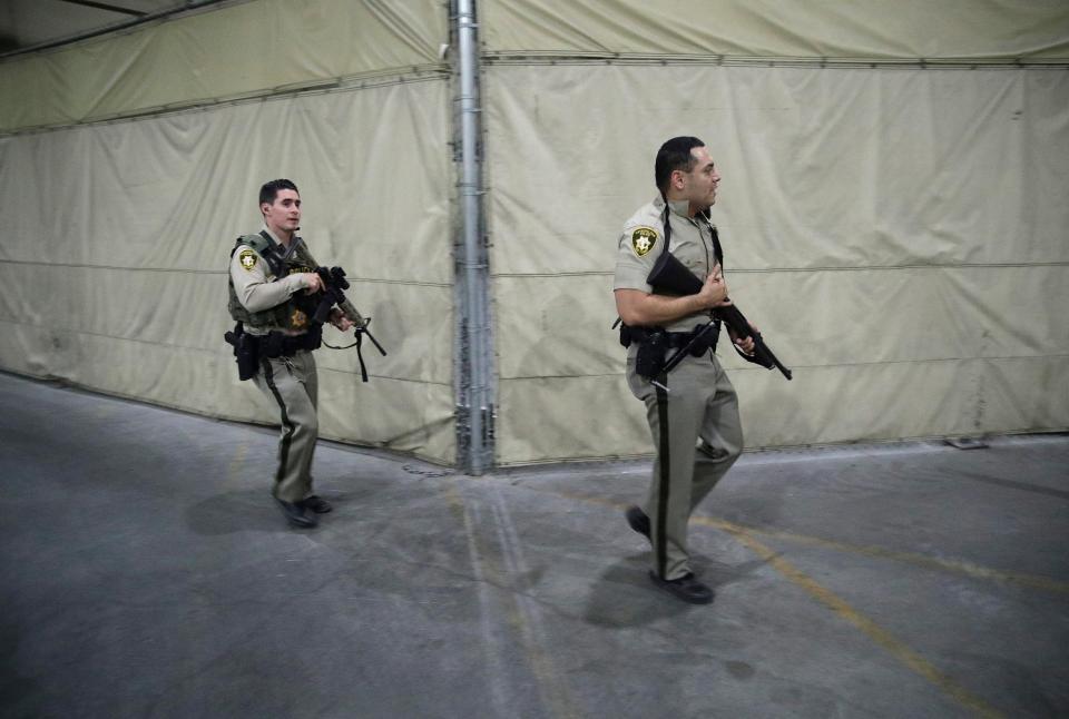  Police have rushed to the scene, putting it on lockdown