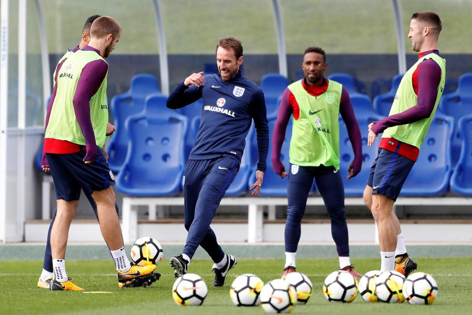 Gareth Southgate has taken over from Allardyce is close to leading England to next year's World Cup in Russia
