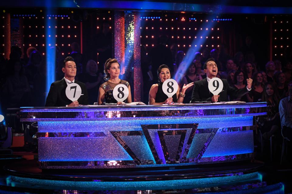  Craig Revel Horwood, Darcey Bussell, Shirley Ballas and Bruno Tonioli gushed about their 'love' for the routines 44 times on Saturday night